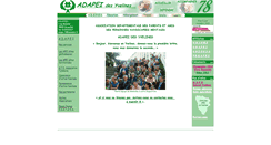 Desktop Screenshot of adapei78.com